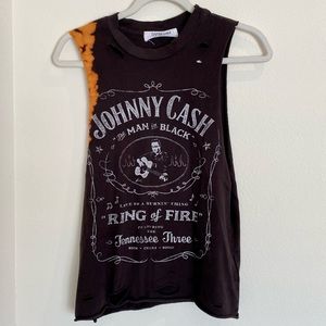 Free People - Johnny Cash Ring of Fire Muscle Tank
